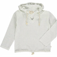 Me & Henry - Boys St. Ives Gauze Hooded Top