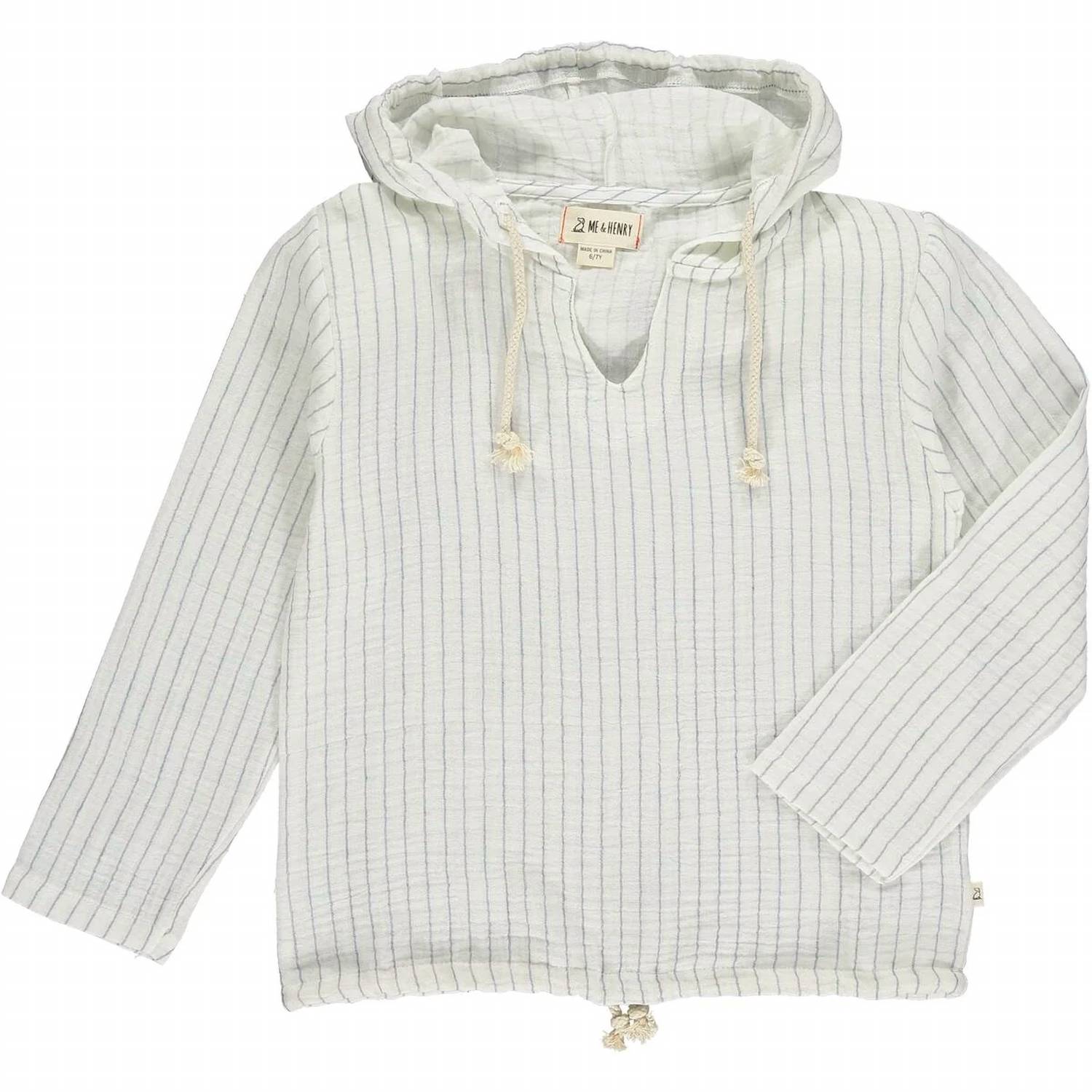 Me & Henry - Boys St. Ives Gauze Hooded Top