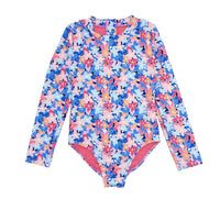 Feather 4 Arrow - Frill Chaser One-piece Rashguard Swimsuit