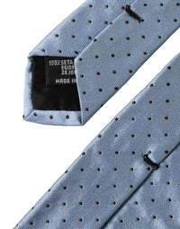Dolce & Gabbana - Polka Dot Silk Adjustable Tie