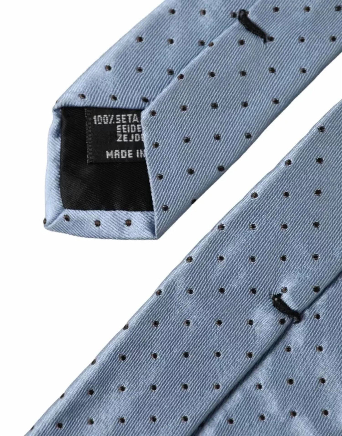 Dolce & Gabbana - Polka Dot Silk Adjustable Tie