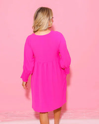 Ivy Jane - Shirred Sleeve Dress