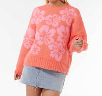 Rip Curl - Hibiscus Heat Jacquard Crew Sweater