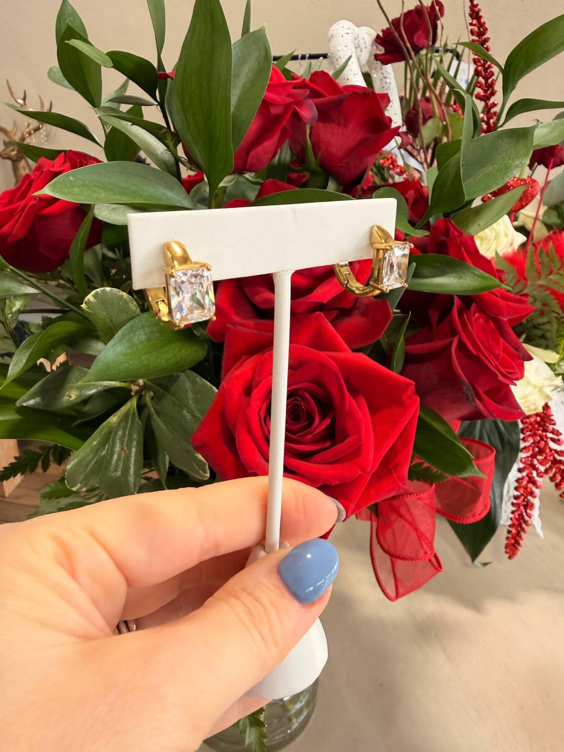 Olivia Blair Designs - Women's Zoie Huggies Earrings