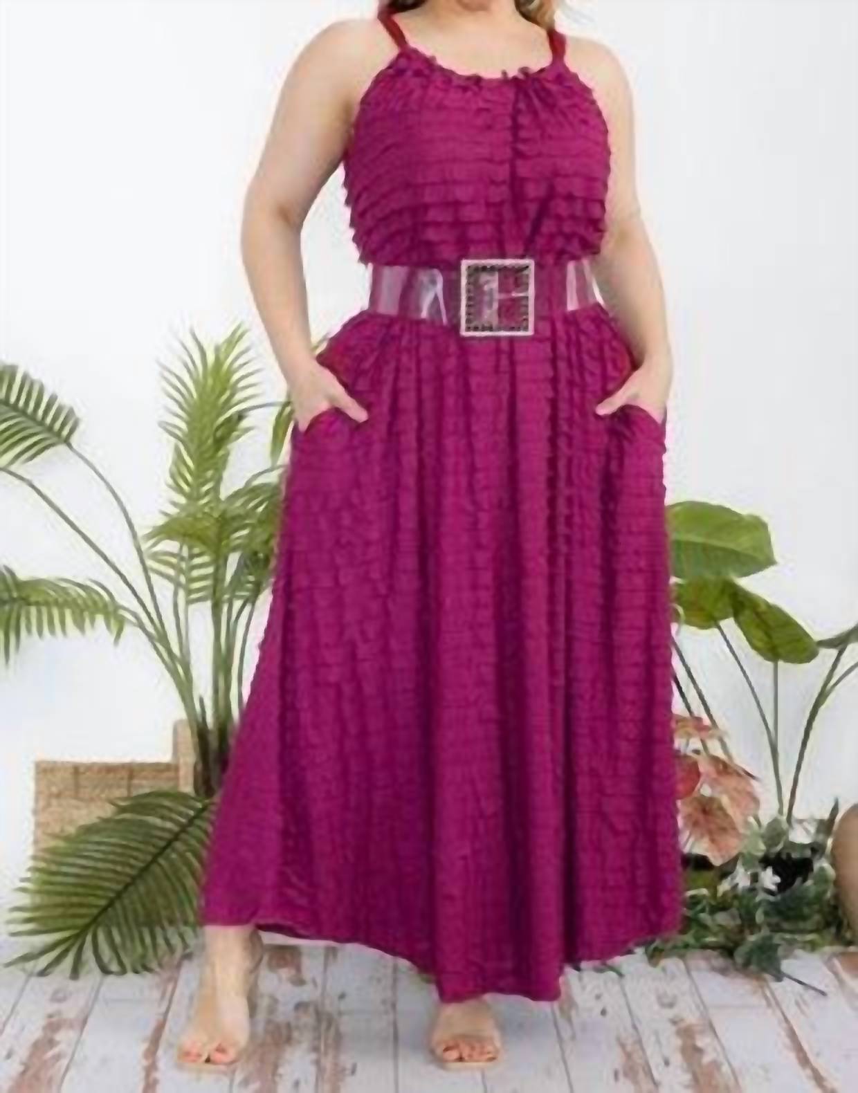 Karen T Design - Sunlit Sleeveless Maxi Dress