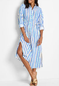 Nic + Zoe - Oasis Stripe Jamie Dress