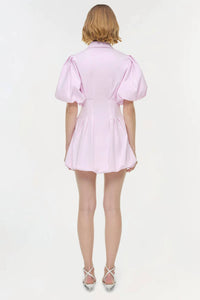 Jonathan Simkhai - Cleo Balloon Pintuck Mini Dress