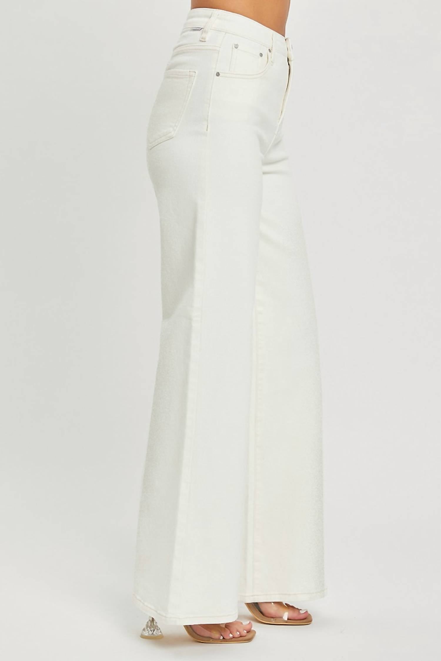 Risen - Grant High Rise Wide Leg Jeans