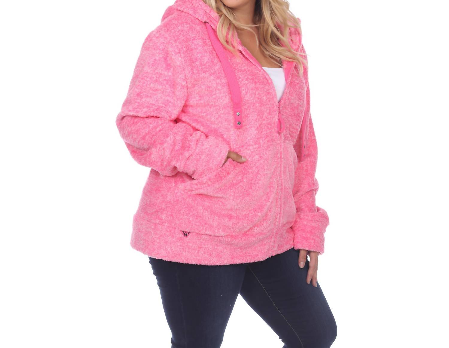 White Mark - Women's Sherpa Jacket