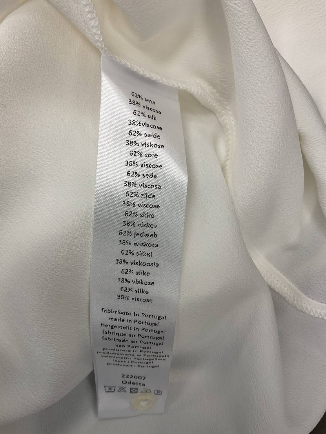 0039 Italy - SILK/VISCOSE BLOUSE