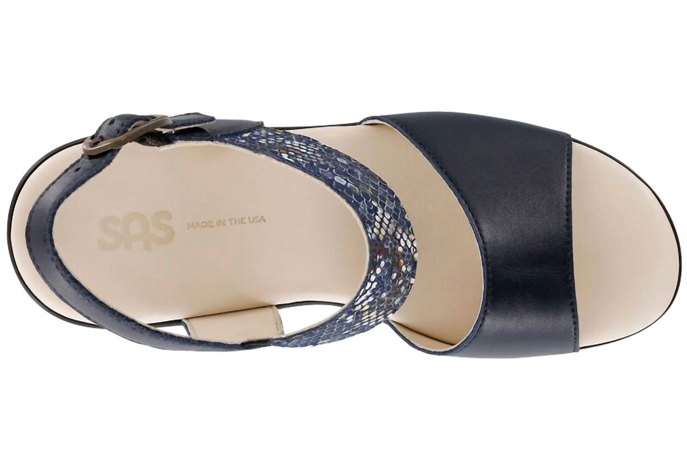 Sas - Women's Heather Quarter Strap Wedge Sandal