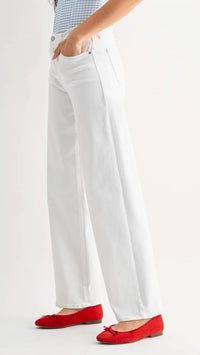 Just Black Denim - Mid-rise Loose Straight Full Length Jeans