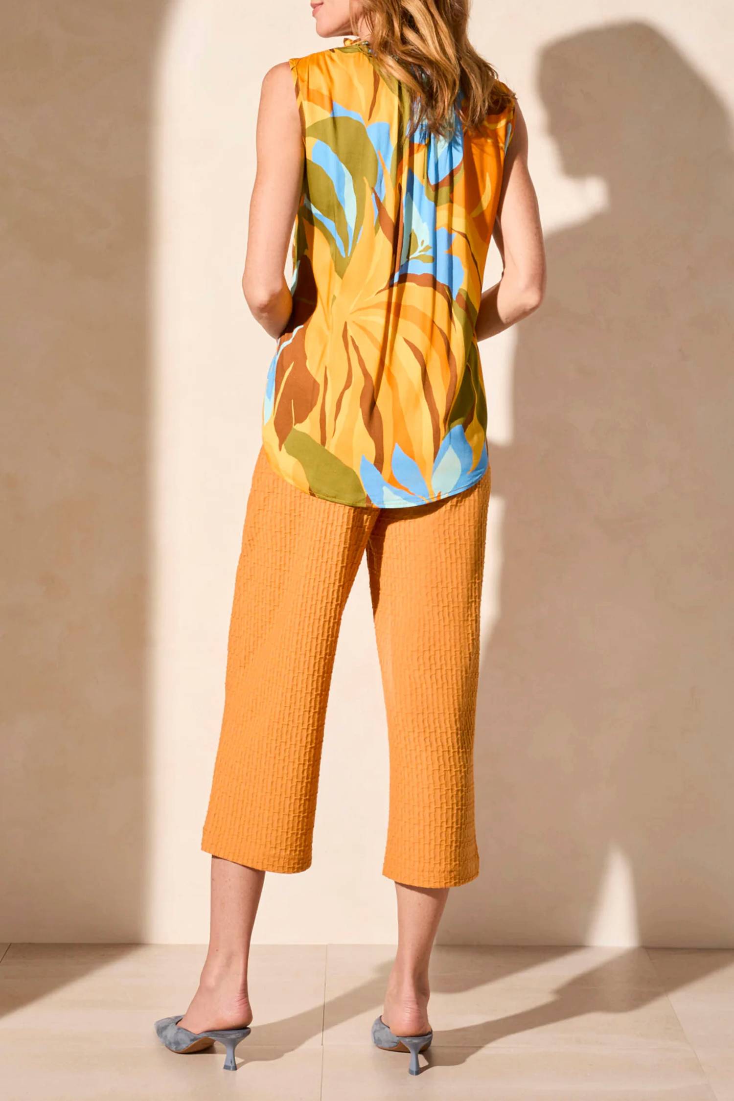 Tribal - Sleeveless Pull-On Blouse