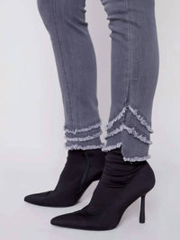 Charlie B - Ripped Hem Jeans
