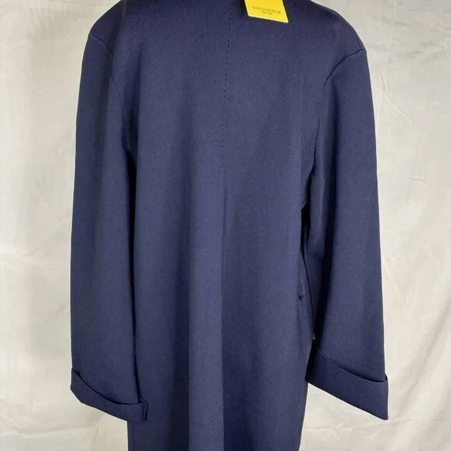 M.M.LAFLEUR Women’s Open Front Blazer in blue - women's jacket - alternate view