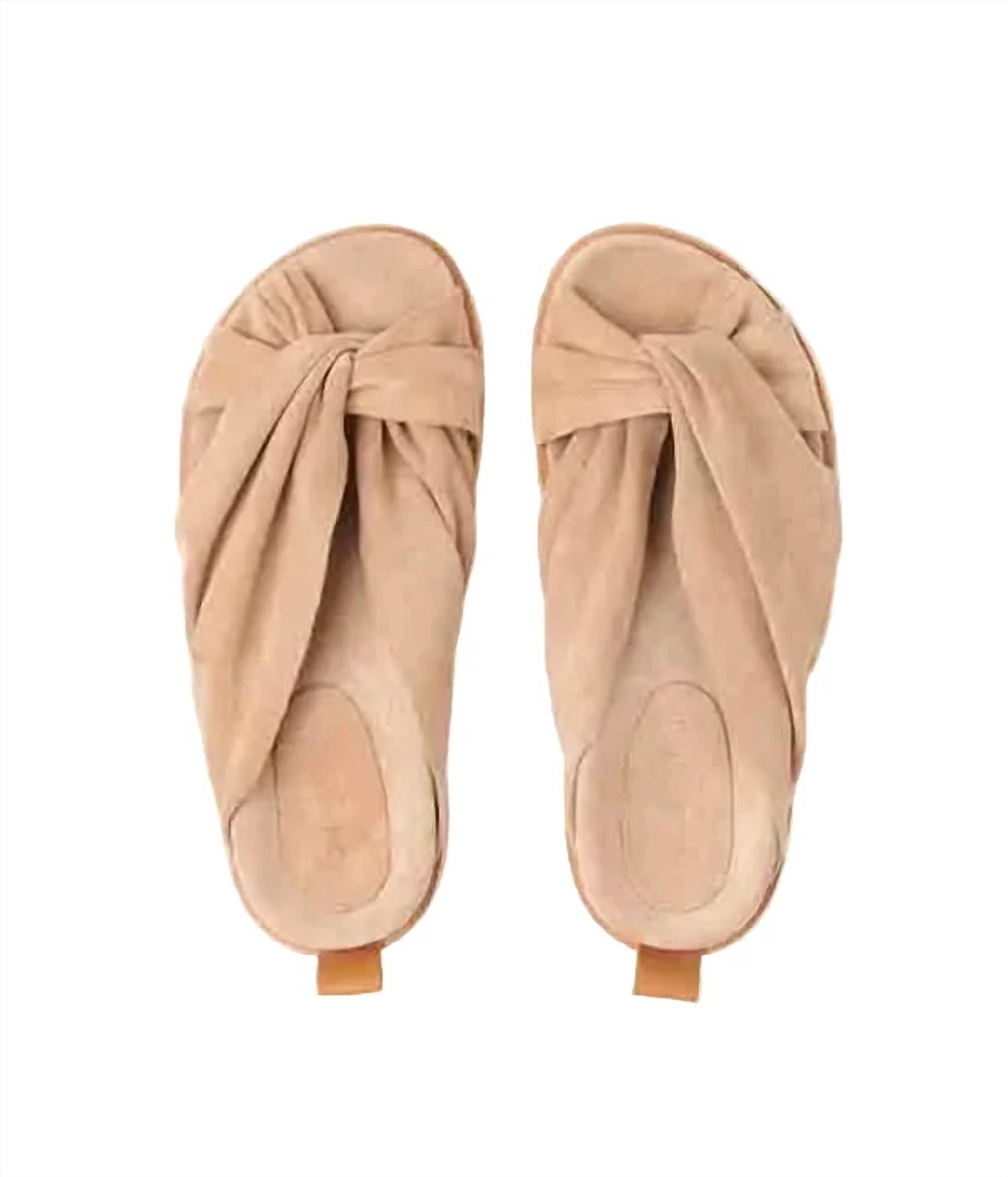 Forte Forte - Women's Suede Crossed Sandals
