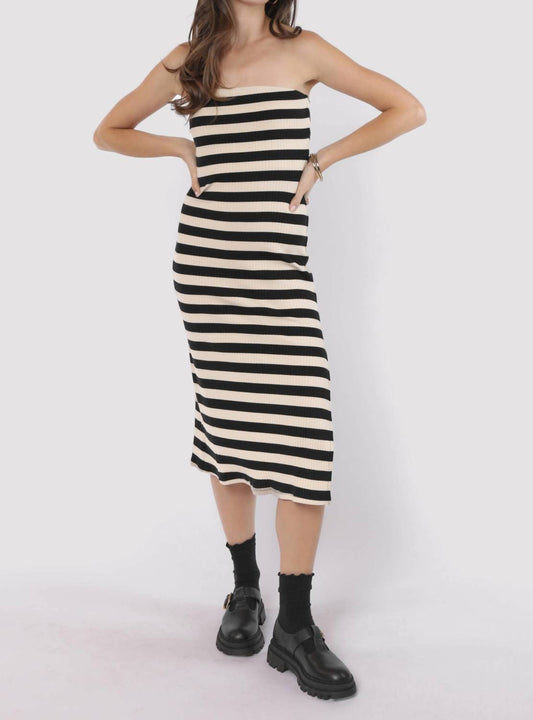 Sadie & Sage - Soul Sisters Strapless Midi Dress