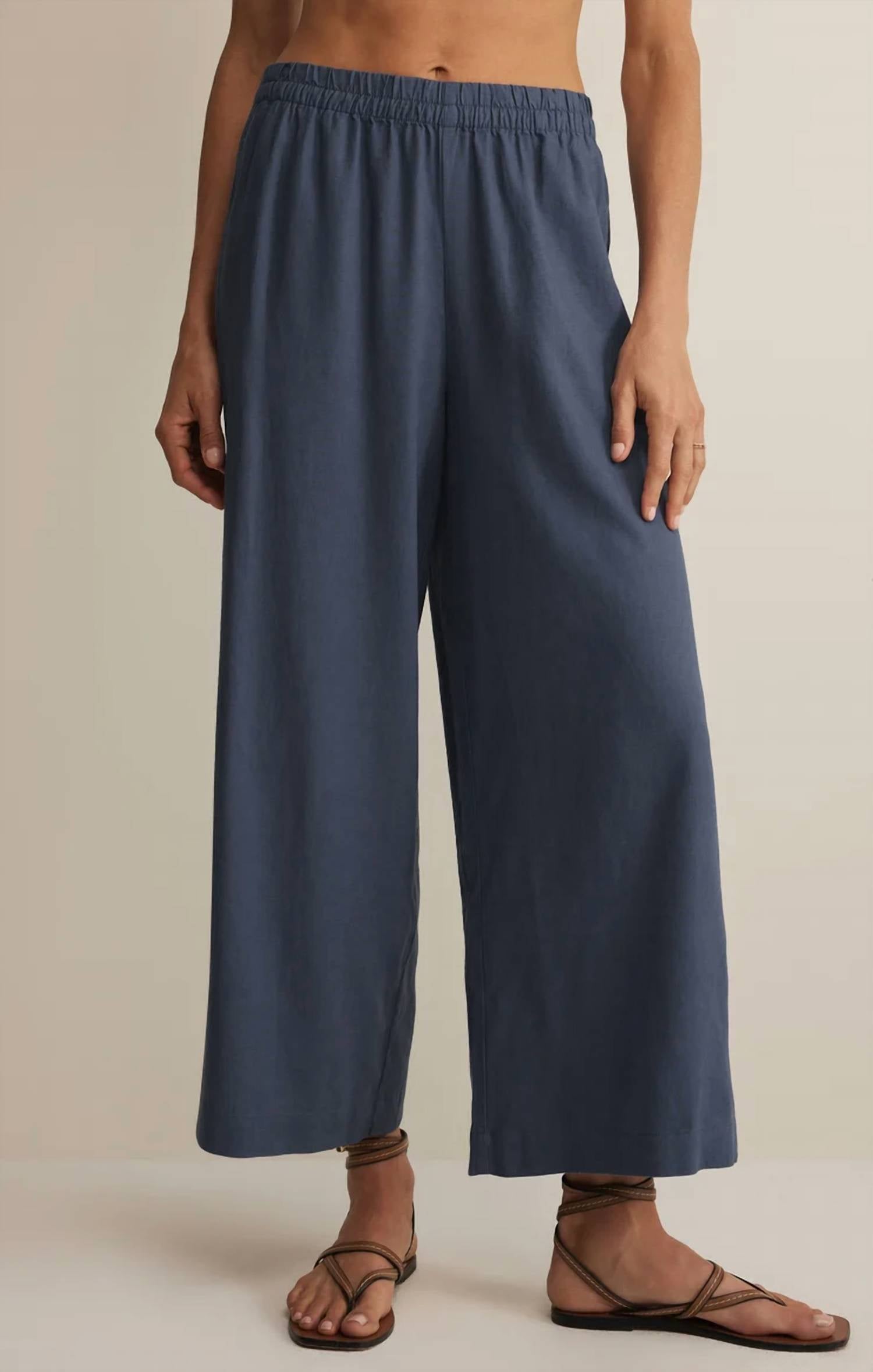 Z Supply - Scout Wide Leg Linen Pant
