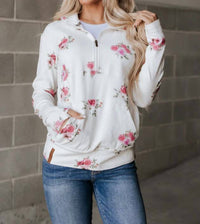 Ampersand Ave - Halfzip Sweatshirt