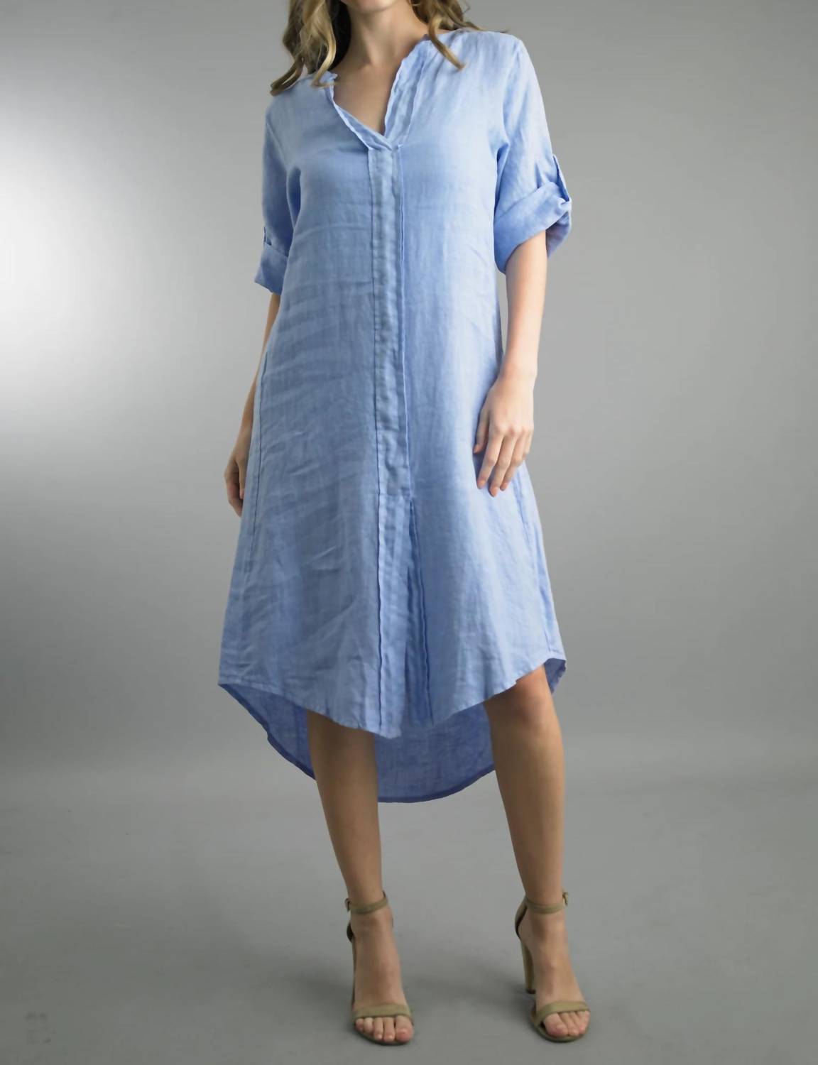 Tempo Paris - V-neck Midi Dress