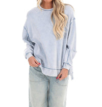 Z Supply - Knit Denim Modern Weekender Sweater