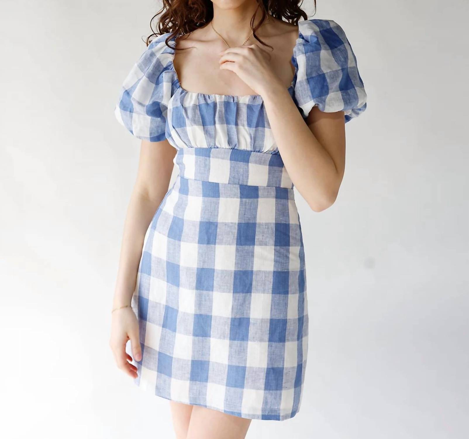 Sofie The Label - Gingham Mini Dress