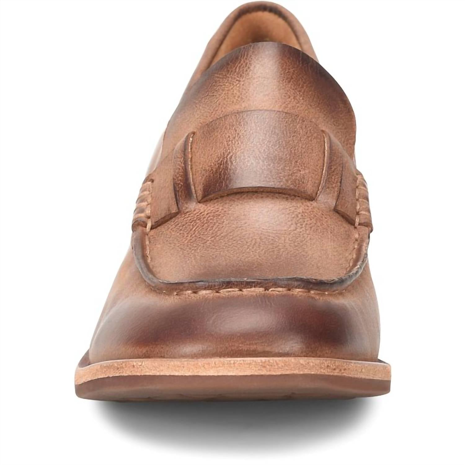 KORK-EASE Women's Kya Moc Toe Loafer in dark brown - women's flats - view 4