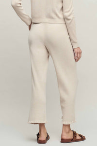 Barefoot Dreams - Rib Ruffle Hem Ankle Pant