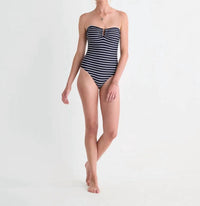 Vineyard Vines - Montauk Strapless One-piece Swimsuit