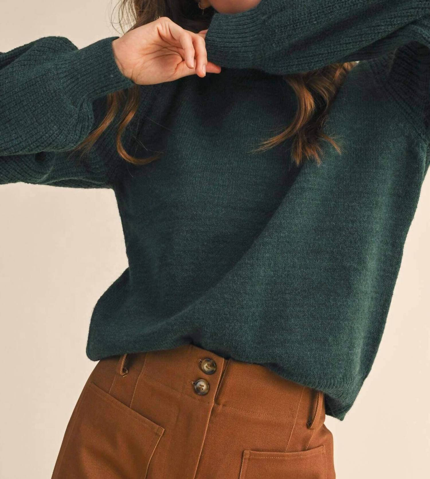 &Merci - Zoey Ribbed Sweater