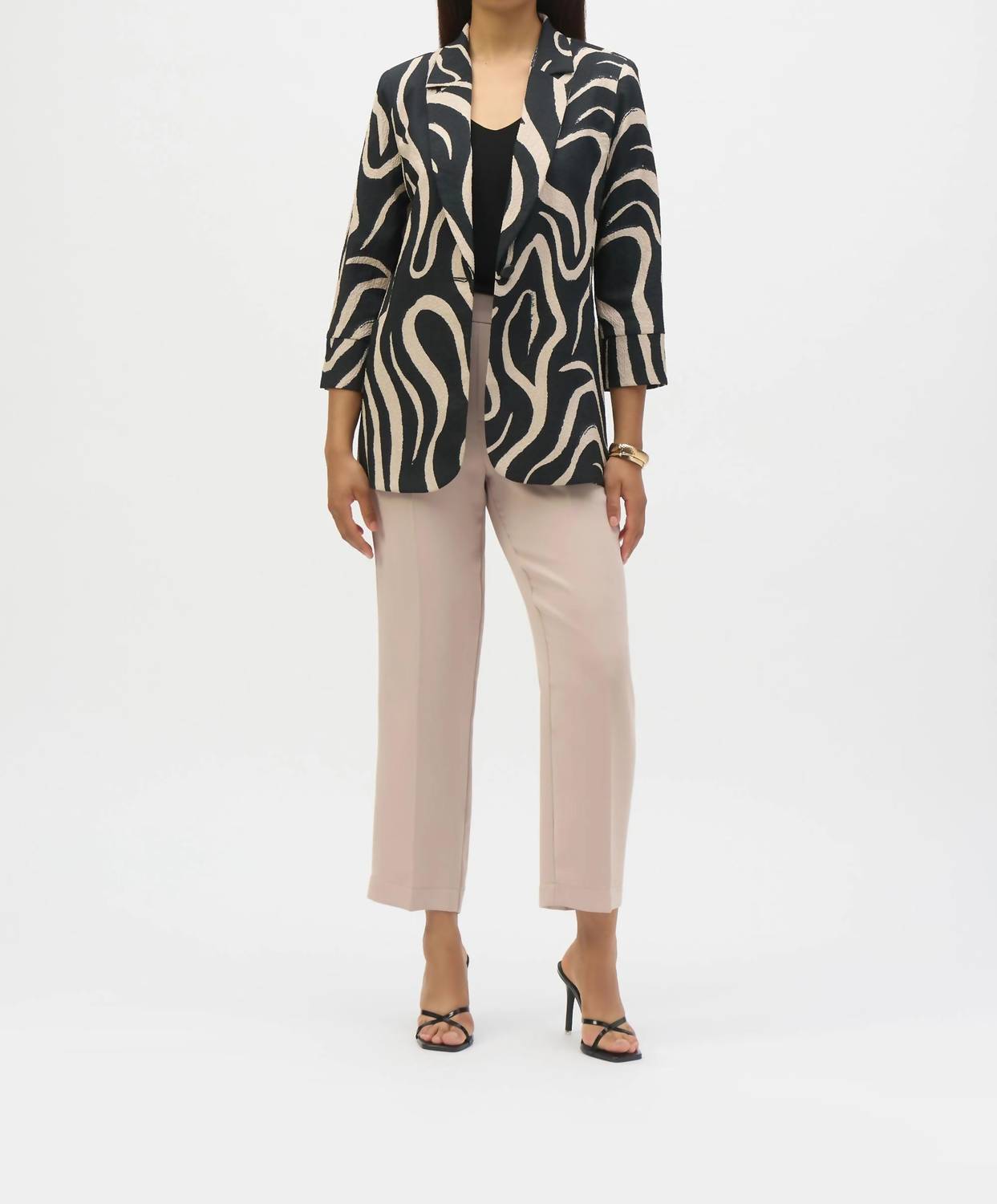 Joseph Ribkoff - Abstract Print Blazer Jacket