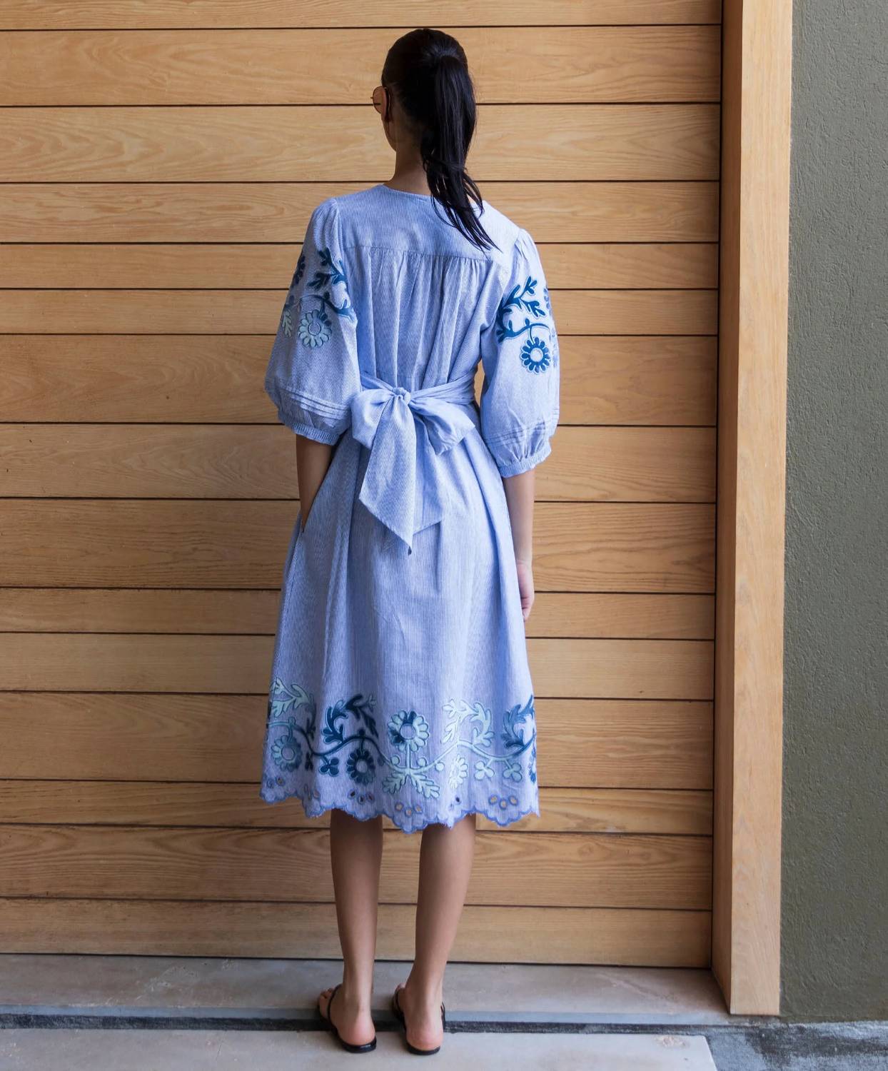 Rose And Rose - Begonia Cotton Dress