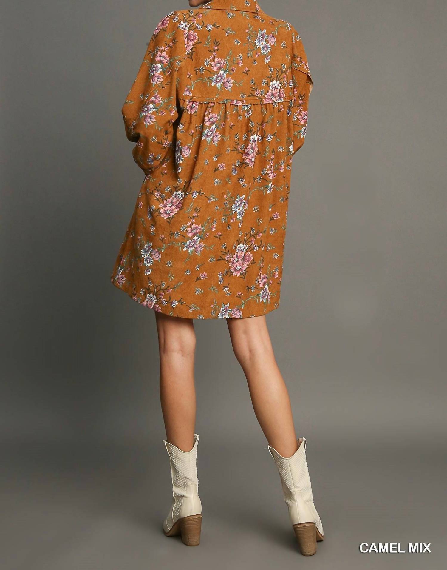 Umgee - Corduroy Dress