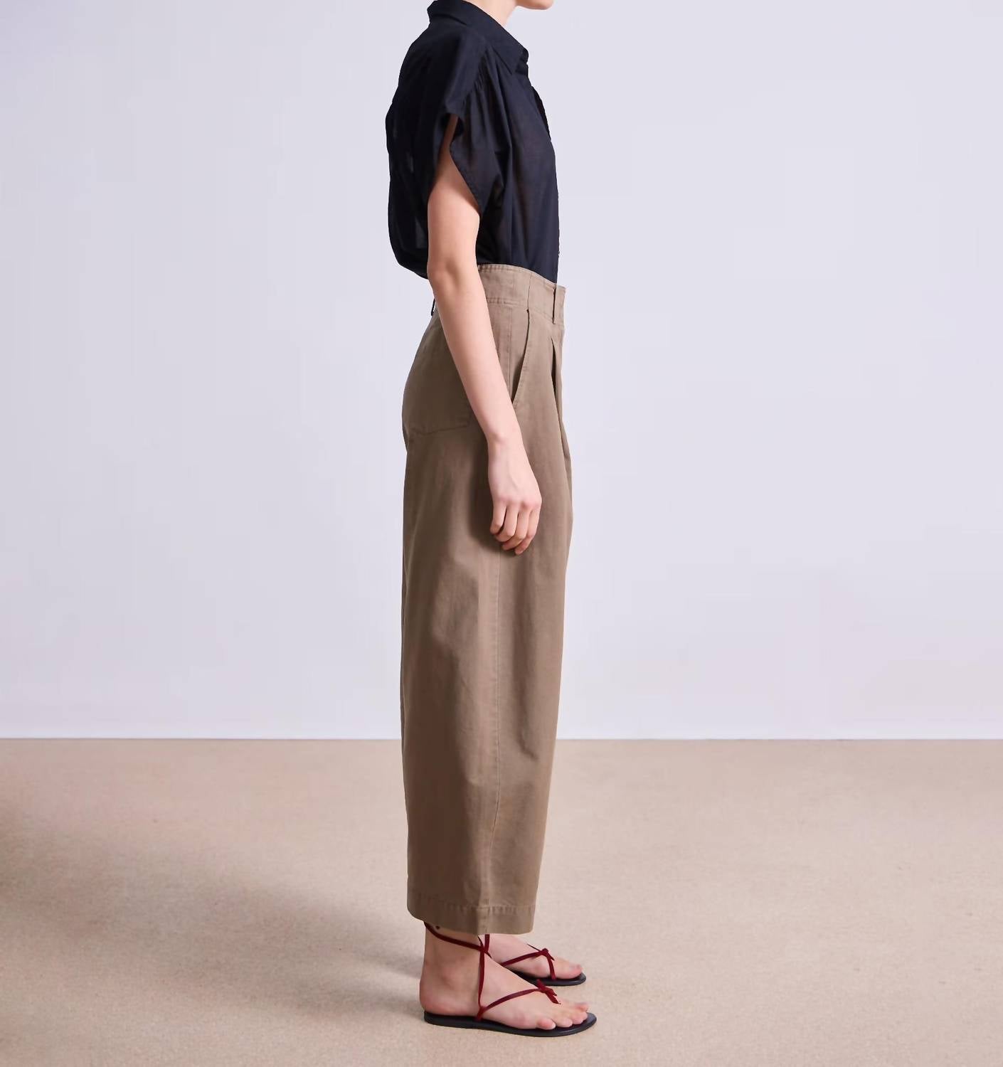 Apiece Apart - Cropped Cybil Trouser Pants