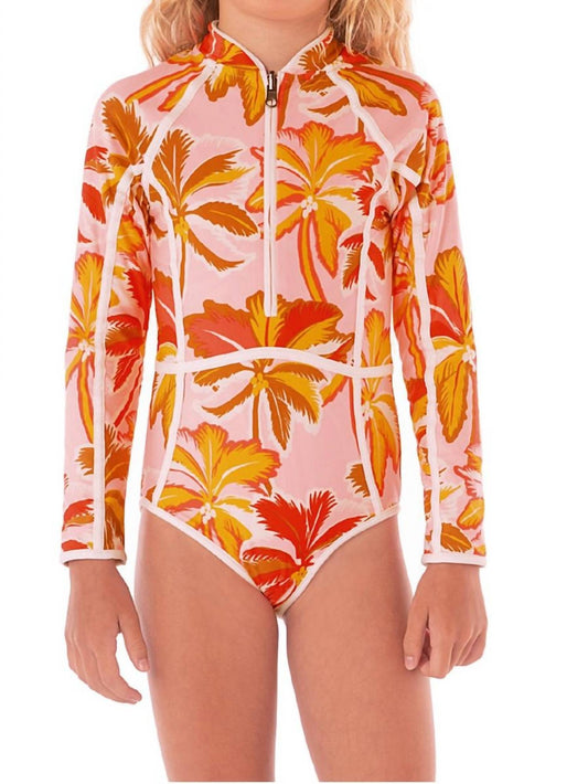 Maaji - Kids Pink Palms Moorea One Piece