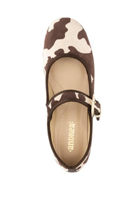 Andrea - Women's Animal Print Flat Shoes