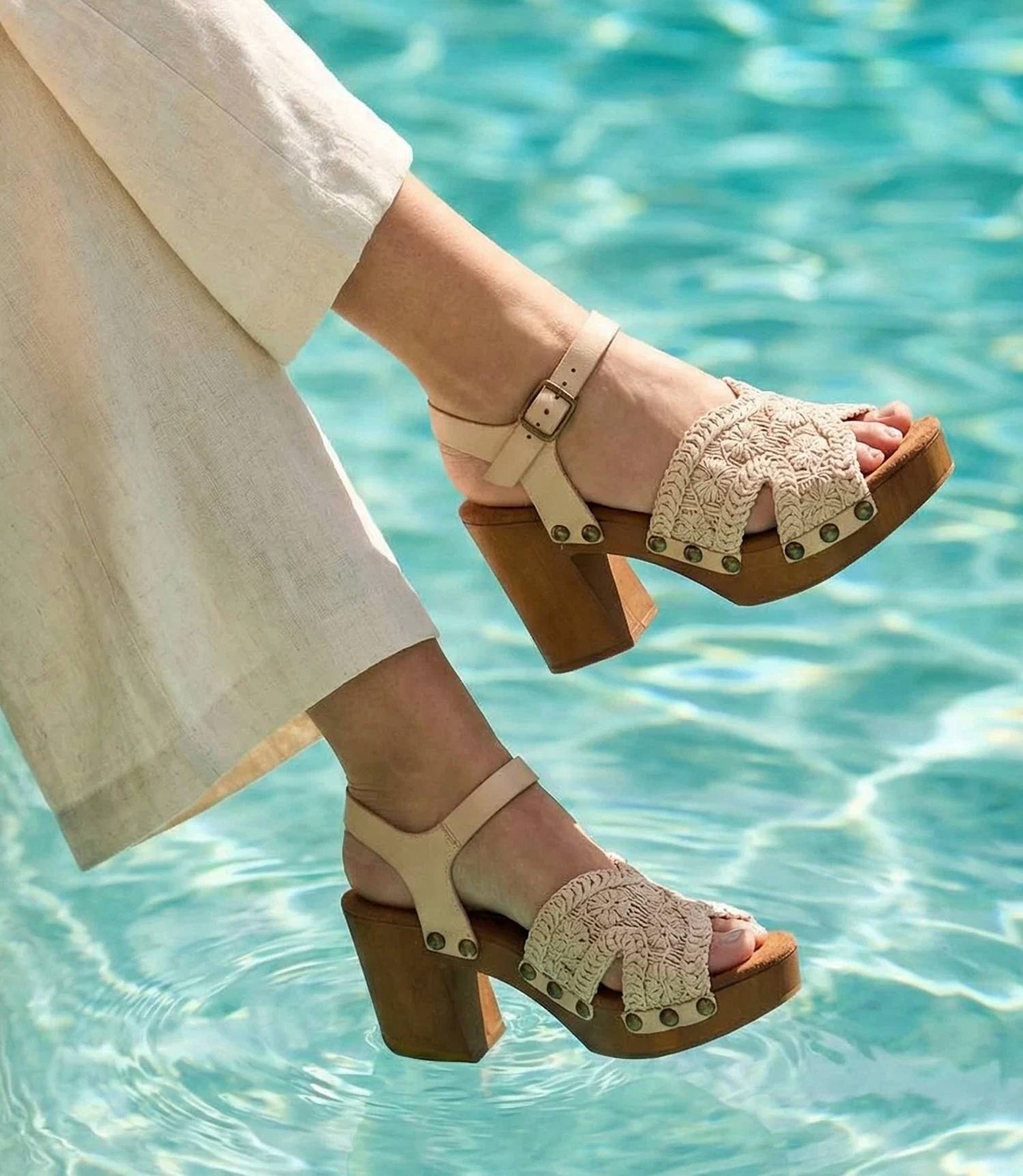 Seychelles - Women's Ravenna Woven Platform Sandals