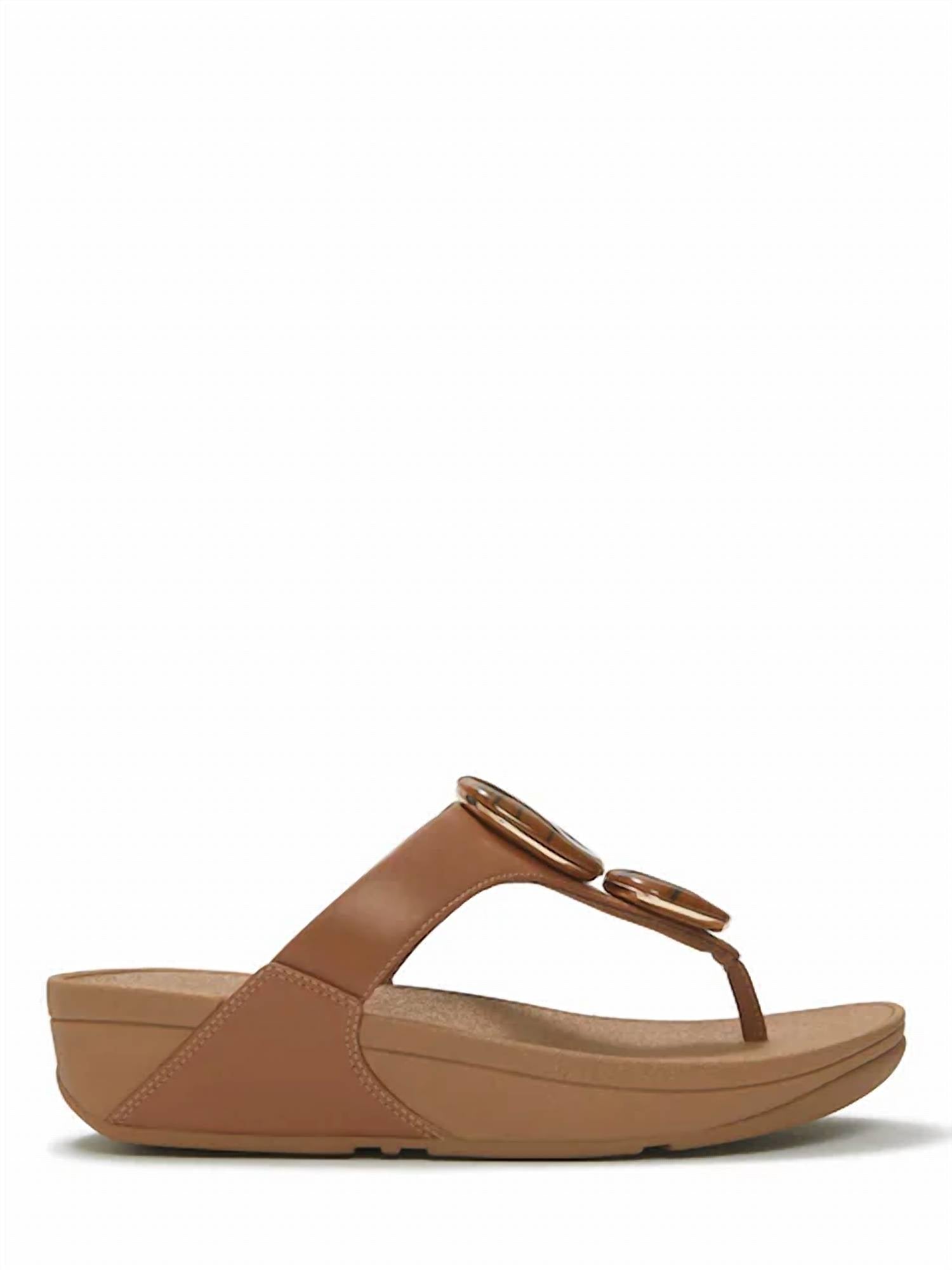 Fitflop - Women's Lulu Marbled-stone Toe-post Sandals