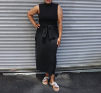 Vincetta - Hemp Column Maxi Dress
