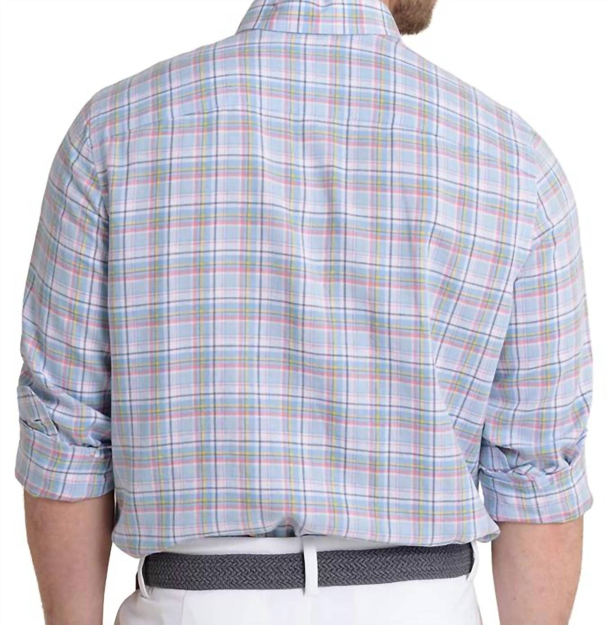 Southern Tide - Emerald Shores Plaid Headland Long Sleeve Sport Shirt