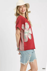 Umgee - Mineral Wash French Terry Top
