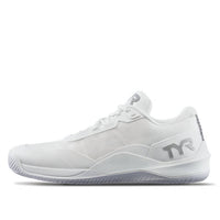 TYR Unisex Cxt-2 Court Training Shoes in white - men's shoe - detail view