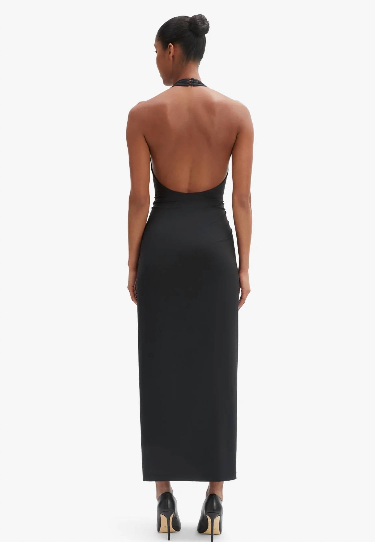 Bardot - Alma Plunging Midi Dress