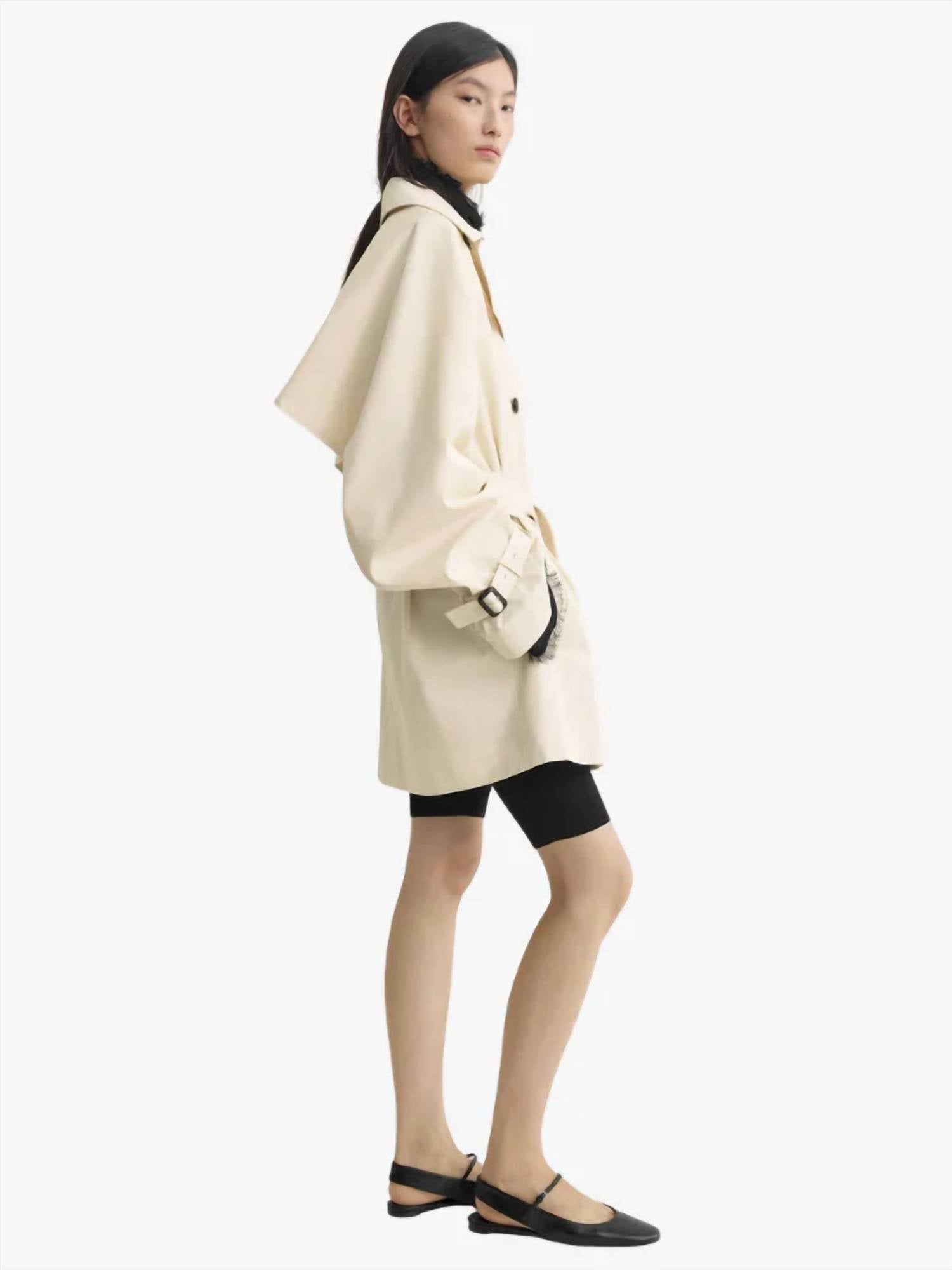 Toteme - Washed Cotton Trench Jacket