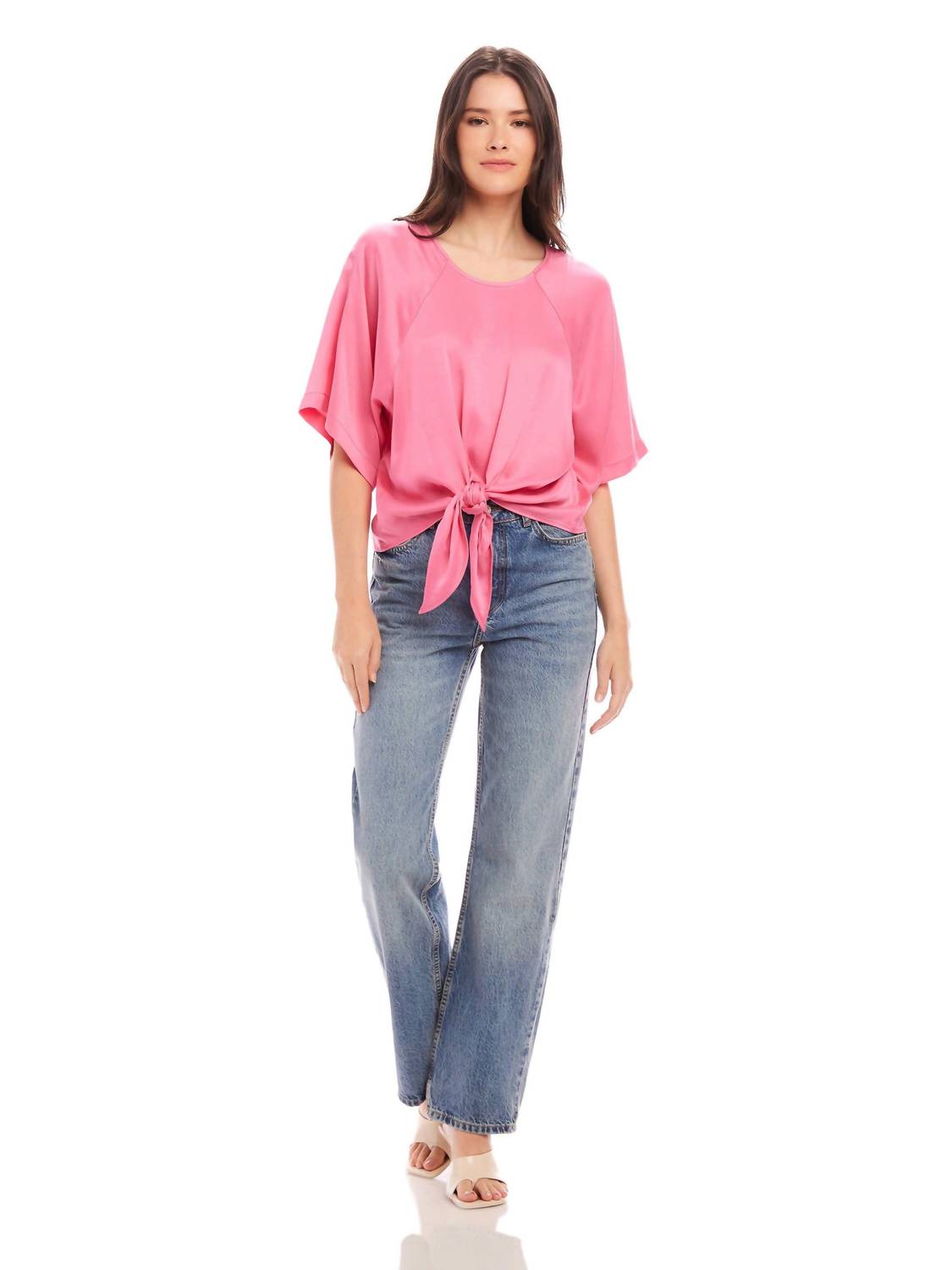 Fifteen Twenty - Seline Tie Front Top
