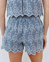 Bella Dahl - Scallop Border Catalina Short