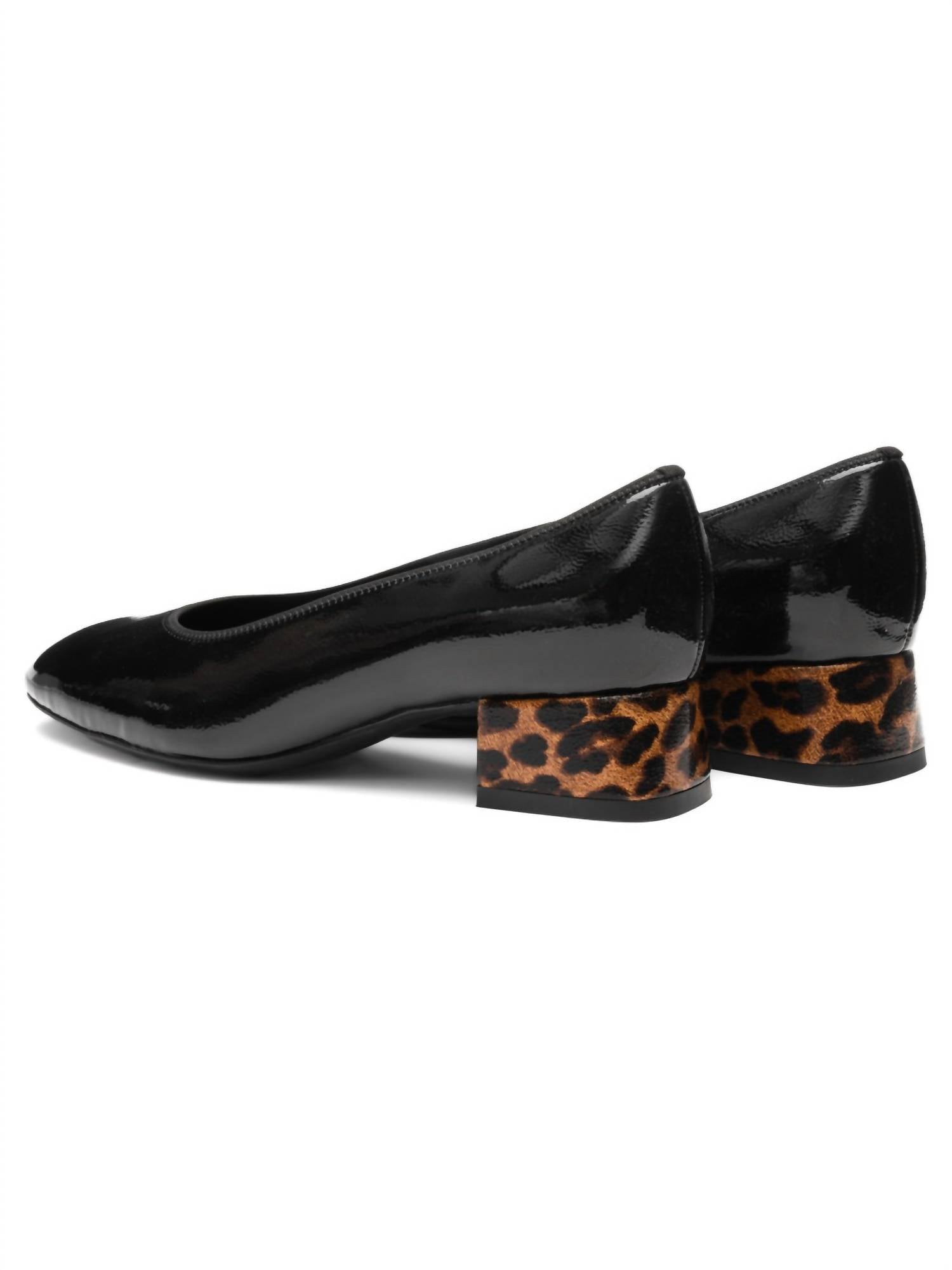 Ara Women's Pumps Gypsum Heels in black leopard - women's heels - view 4