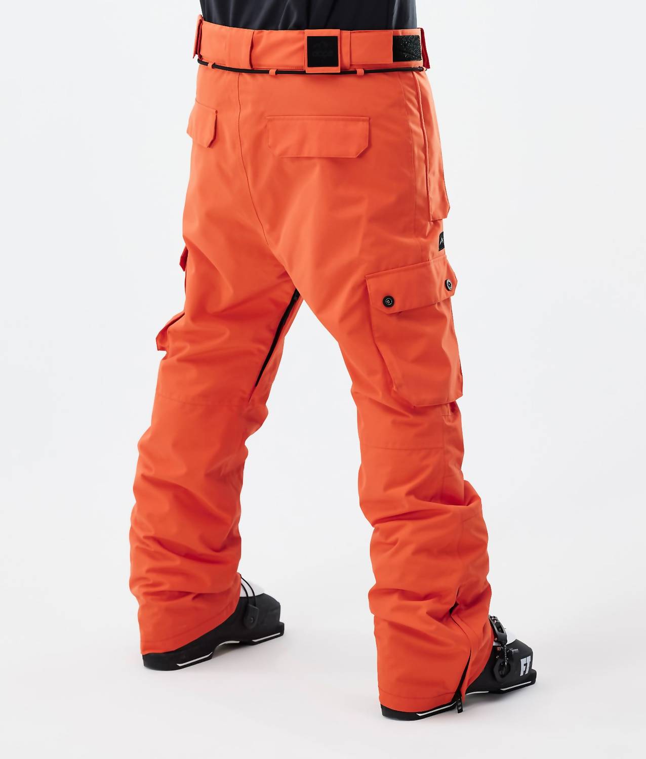 Dope Iconic Ski Pants in orange - men's pants - alternate view