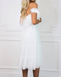Lena - Ayla Tiered Midi Dress