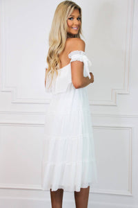 Lena - Ayla Tiered Midi Dress
